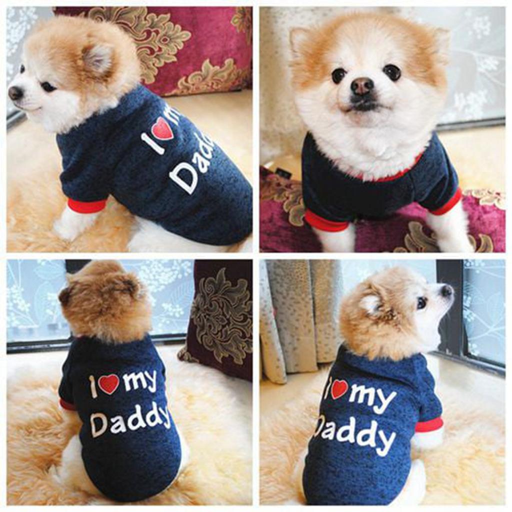 Warm Sweater Dog Clothes Warm Pet Clothes Dog Coat Warm And Winter Coat