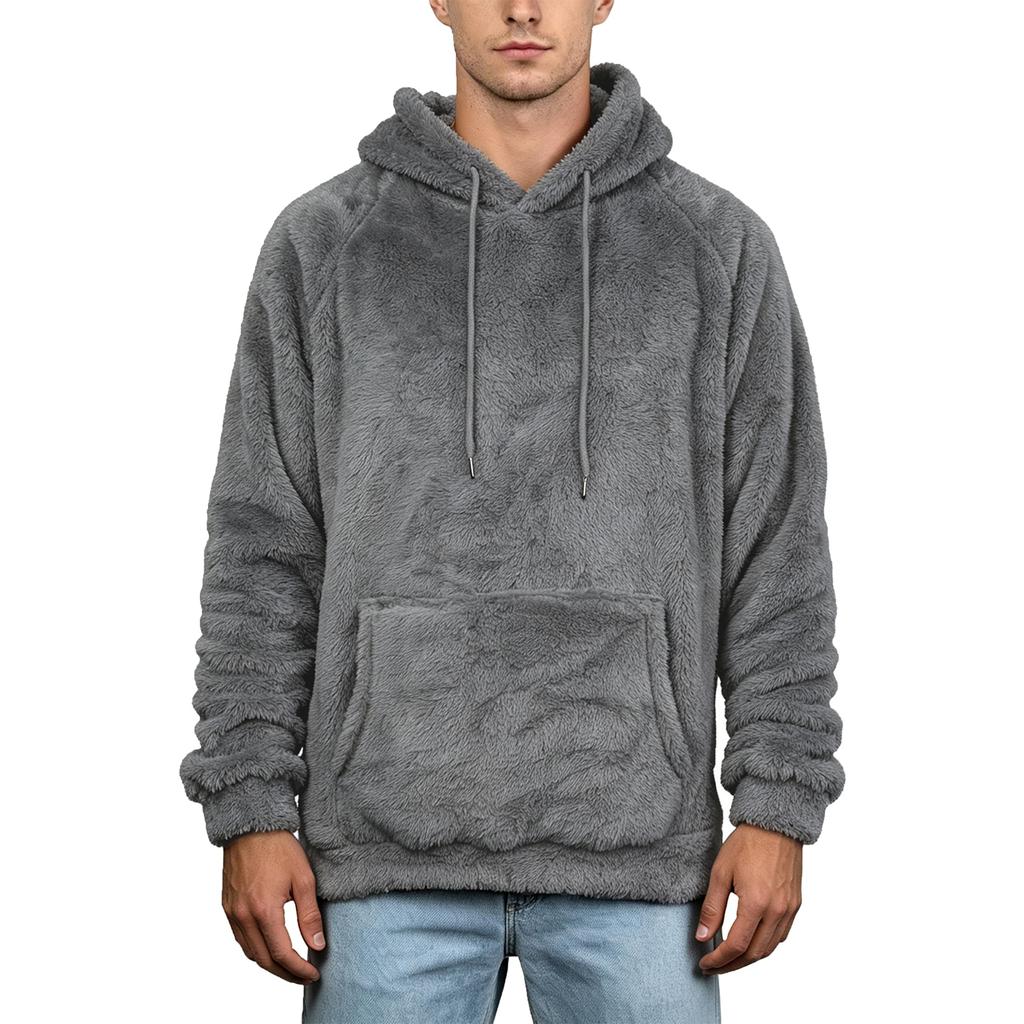Herren Kapuzenpullover Langarm Sportlich Pullover
