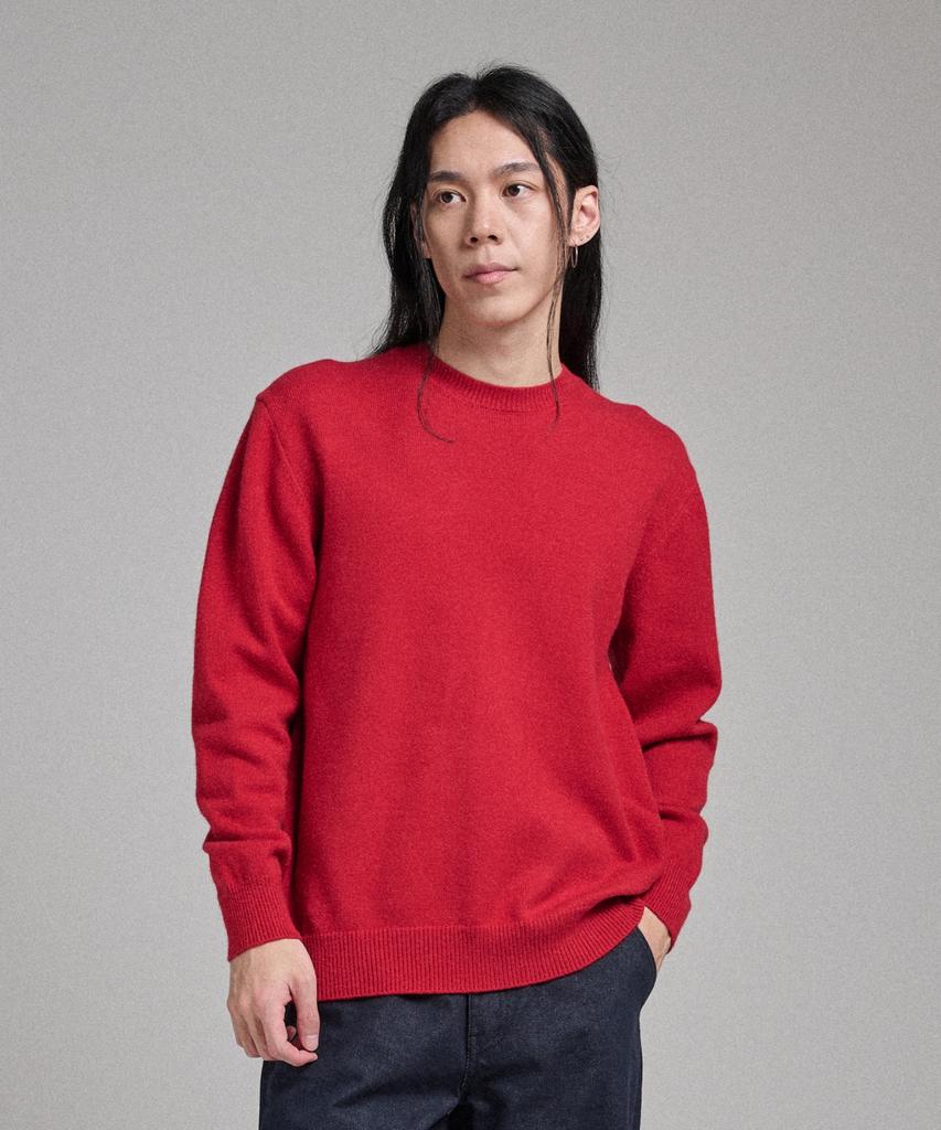 ANALOG MOOD Signature Soft Round Knit (Red)