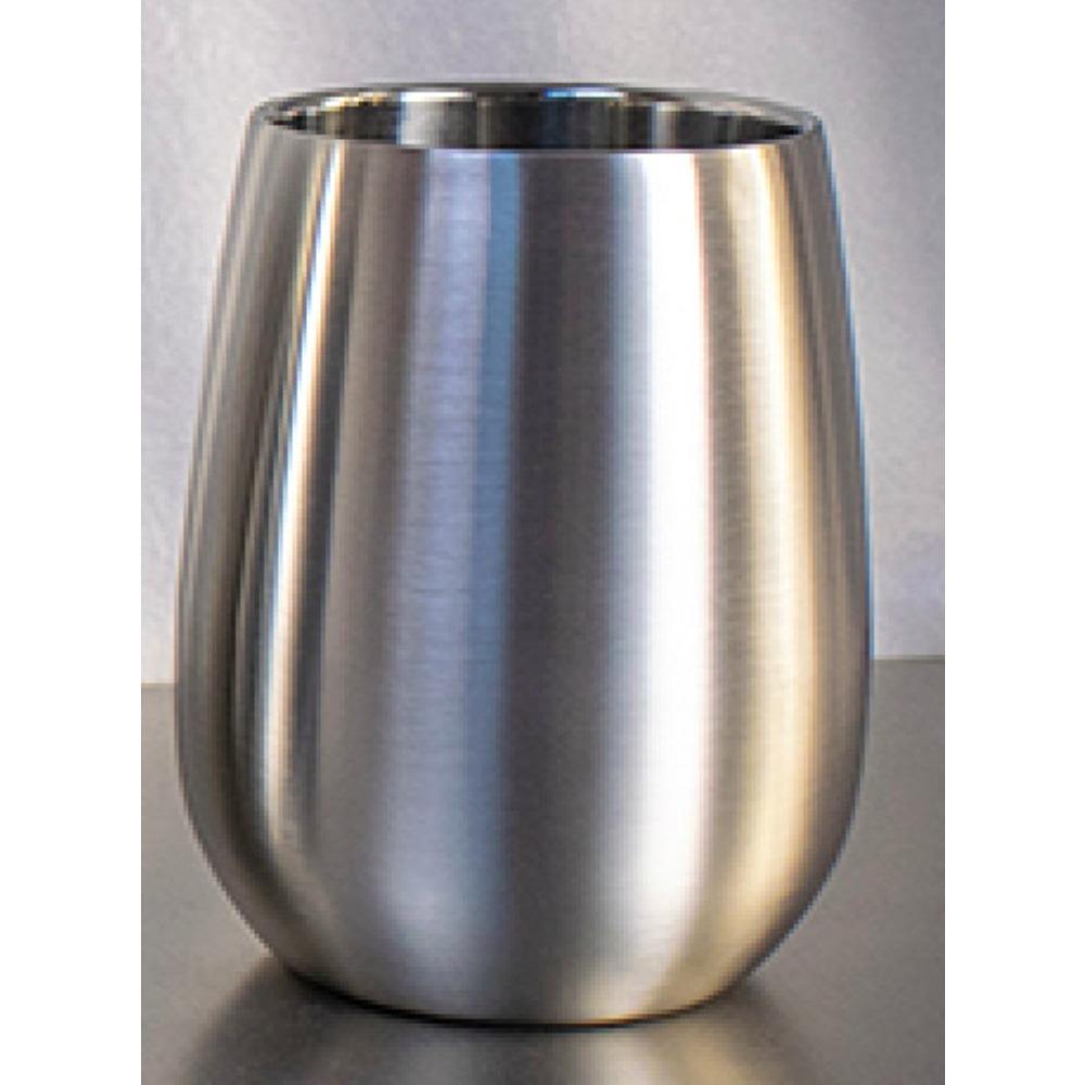 Acciaio inossidabile 304 tazza per guscio d'uovo bicchiere da vino rosso a forma di U a pancia larga tazza per uovo a strato singolo bicchiere d'acqua tazza da caffè