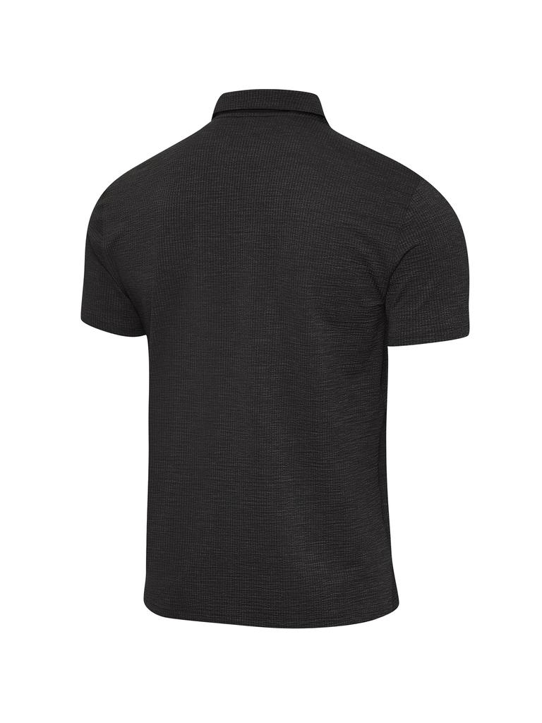 DYNAFIT Magic Sucker Men'S Polo Shirt_Dark Charcoal Ymm26218C9