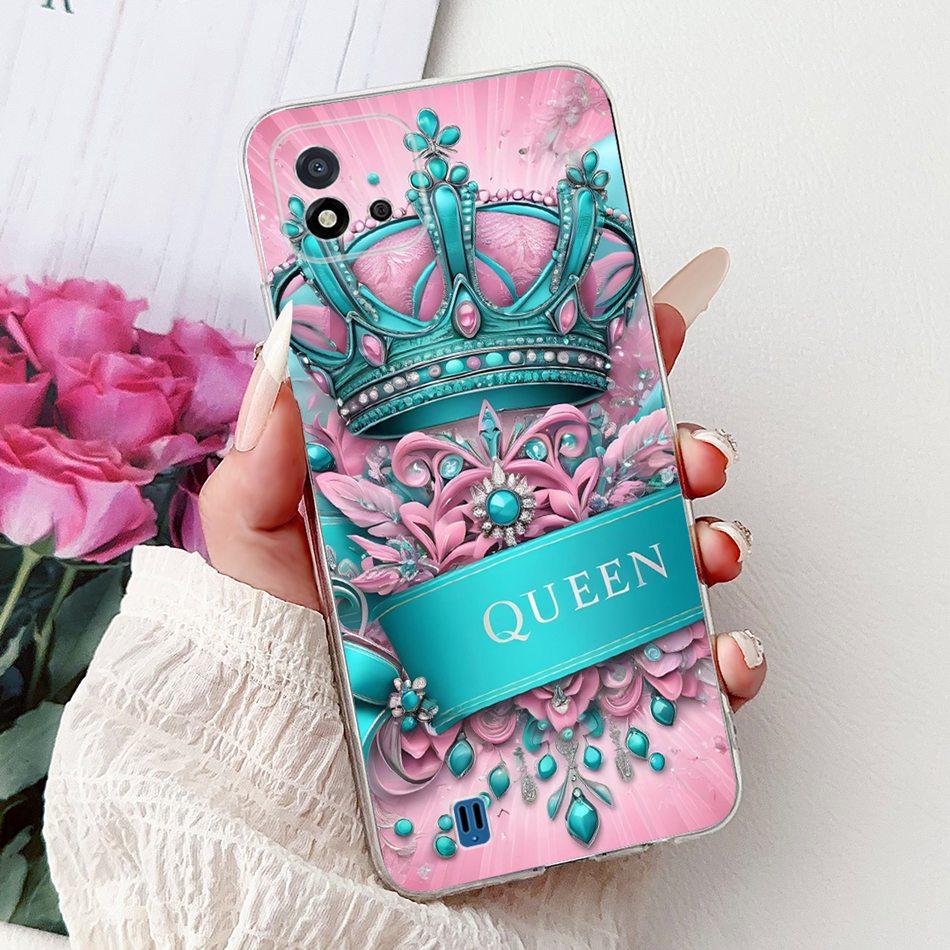 For Realme C11 (2021) RMX3231 Fashion Cool Pattern Phone Case For Realme C11 2021 Soft Silicone TPU Cases