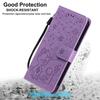 3D Embossed Pattern Flip Case For Samsung Galaxy A06 A15 A16 A24 A25 A35 A55 Shockproof Book PU Leather Wallet Cover Card Holder