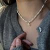 Pearl necklace women's niche light luxury design high-end fashion temperament collarbone chain neck chain sweater chain bead chain