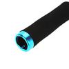 1 Pair Cycling Handle Bar End Bike   Lock on Handlebar Grips Accessory (Black)