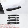 Car Outer Door Handle Protection Decorative Sequ Cover Trim For Mazda 6  - 2024 Carbon Fiber Accessories Exterior Kit