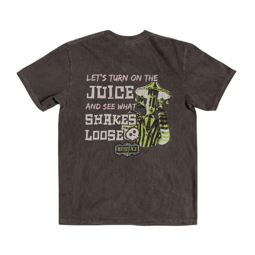 Beetlejuice Unisex Adult Shake It Loose Vintage Washed T-Shirt