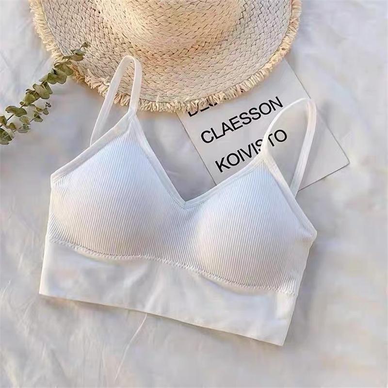 

Х-образный спортивный бюстгальтер с подкладкой, с пеной, обернутый вокруг груди, нижнее белье для йоги и спортзала белый