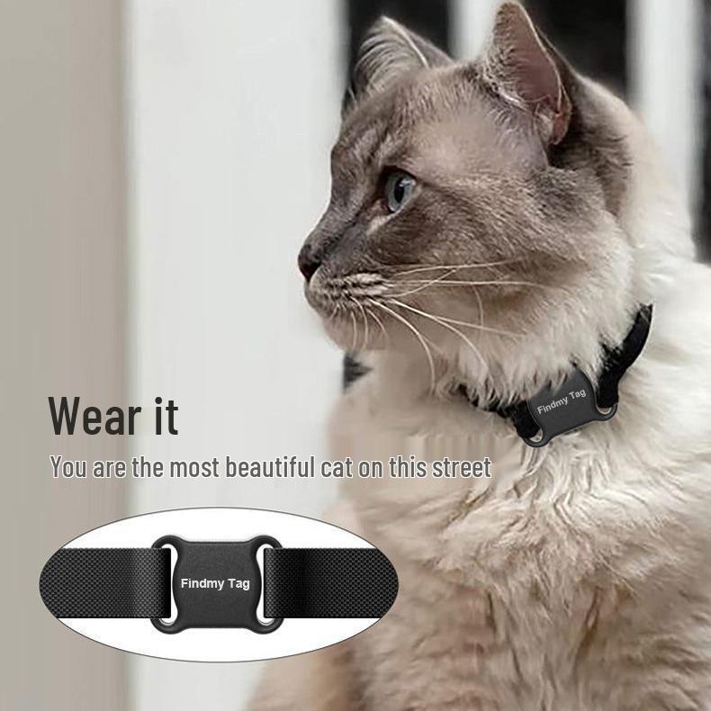 Pet GPS Tracker Collar - Anti-Lost Monitoring Device for Cats & Dogs, Compatible with Android & iOS.