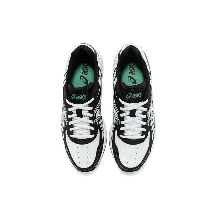 Asics Gel-170 Comfortable Versatile Fabric Synthetic Leather Low-Top Casual Running Shoes Men Sneaker Black White Green 1203A096-103