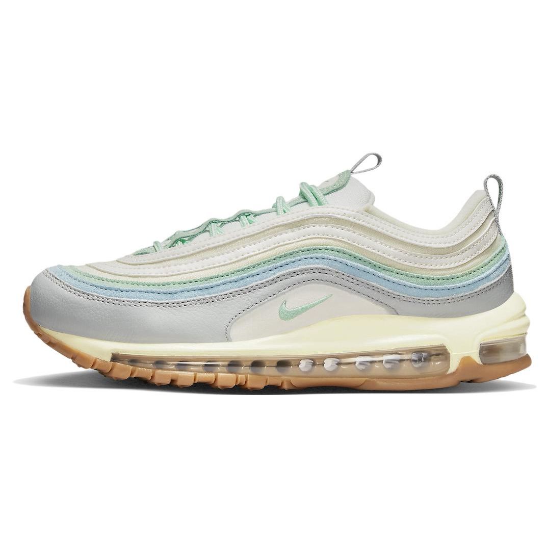 

Nike Air Max 97 Certified Fresh Coconut Milk Enamel Green Worn Blue Women s Lifestyle Shoes DX5766-131 36