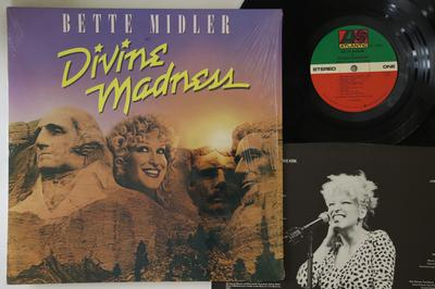 LP Record BETTE MIDLER - Divine Madness SD16022 ATLANTIC 1980 US Rock Used
