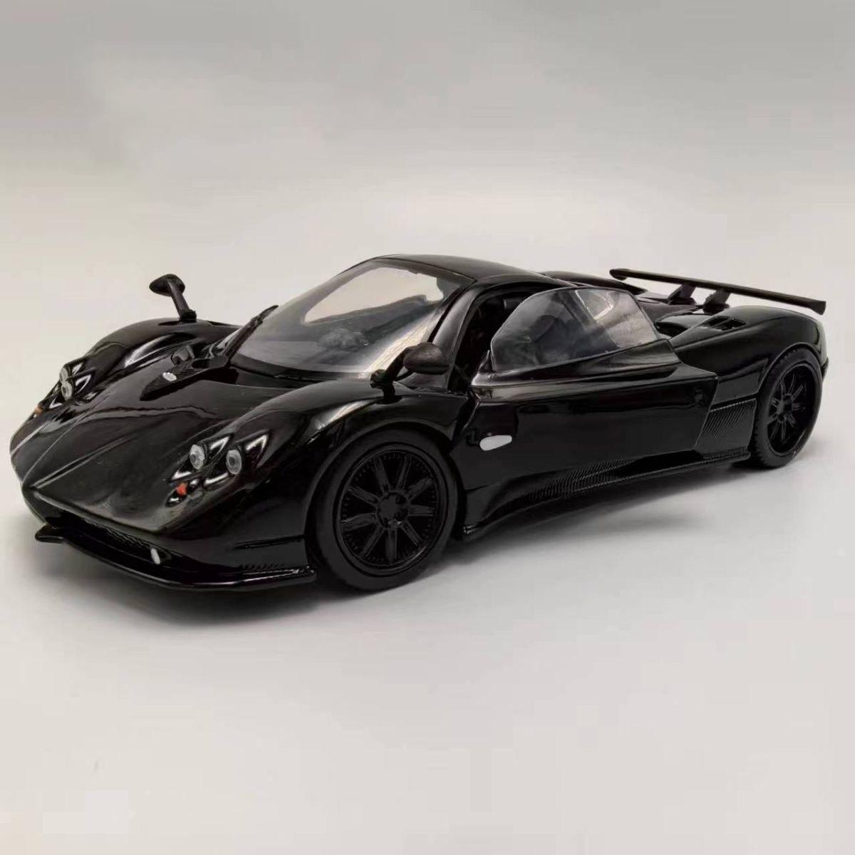 

1:24 Pagani Zonda F Supercar Alloy Car Model Diecasts & Toy Vehicles Collect Car Toy Boy Birthday gifts чёрный