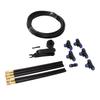 Garden Drip Irrigation Kit 360 Degree Adjustable Watering System Universal Spray Nozzle PE Hose Set
