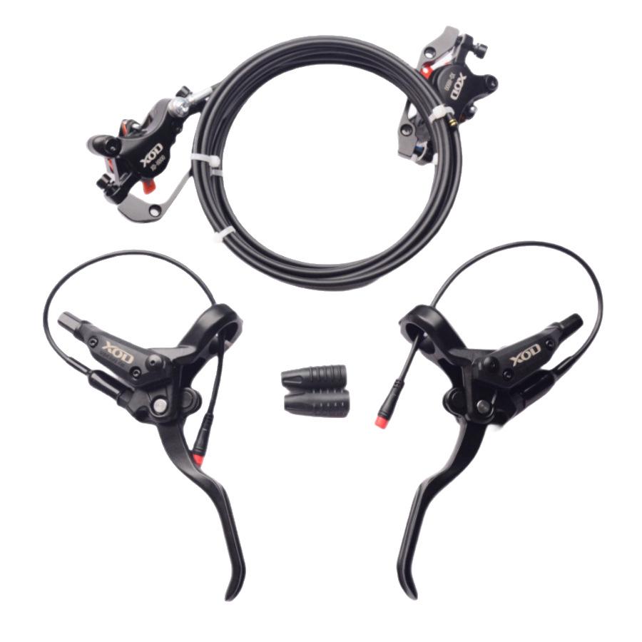 XOD Elektrofahrradroller mit wasserdichter Ölscheibenbremse und 2-adriger Stromabschalt-Scheibenbremse XD-H800 / XD-H880