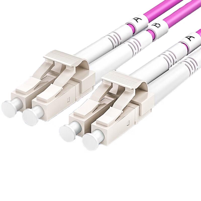 

SAMZHE LC-LC OM4 Multimode Armored Fiber Optic Patch Cord