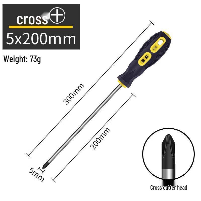 Industrial Grade Magnetic Phillips and Slotted Screwdriver Set - Super Hard, Compact Collection