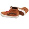 Vans Sk8-Hi Plaid - Glazed Ginger Brown Men Sneakers VN000CMXN1Z