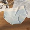 Women's Spring and Autumn Cotton 10A Antibacterial Breathable Extended Crotch Panties