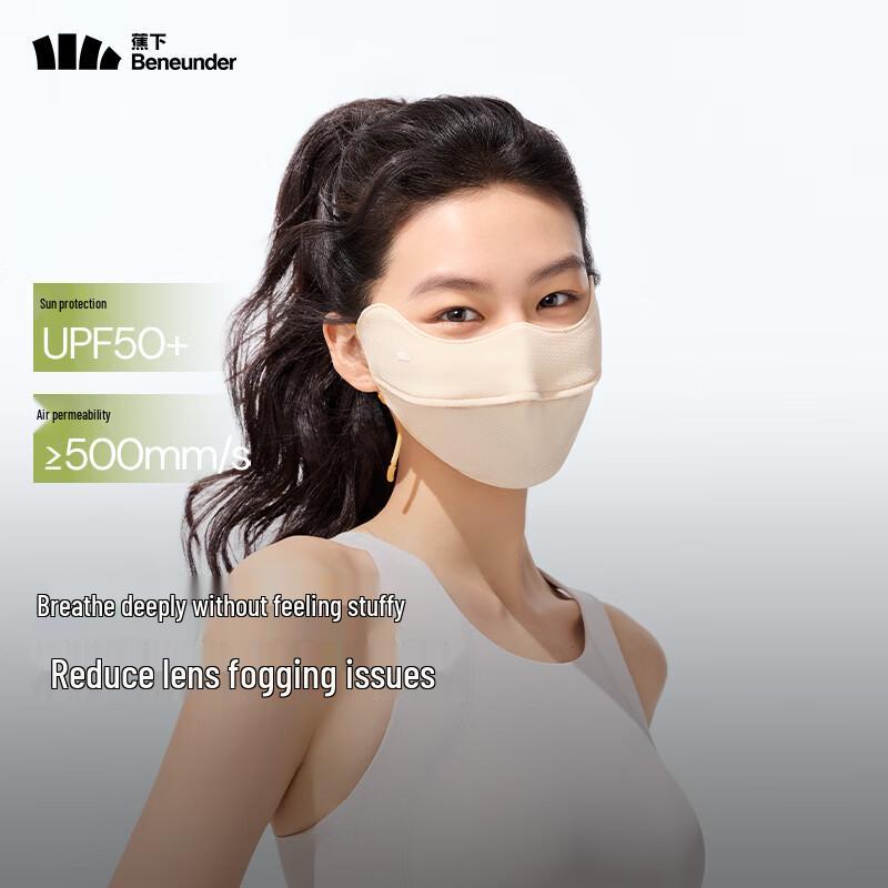 Beneunder Women s Breathable UV Protection Face Mask AS336