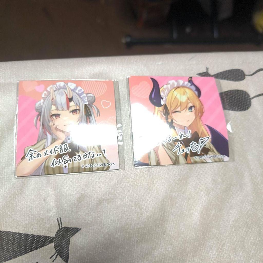 [USED] Hololive stickers, cards, magnets, and Gemazu LIVE bonus cards available