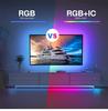 RGB Remote Control Strip Light, Flexible LED Lamp Tape for TV Backlight and Decoration