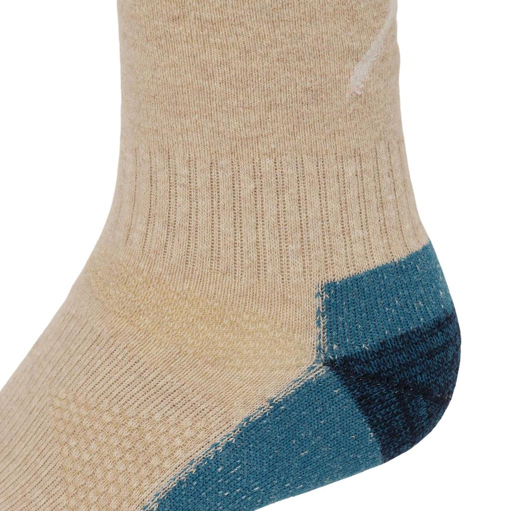 NANGA WOOL PILE COMPRESSION CREW SOCKS N2532-3H076A (L, GRN) Green