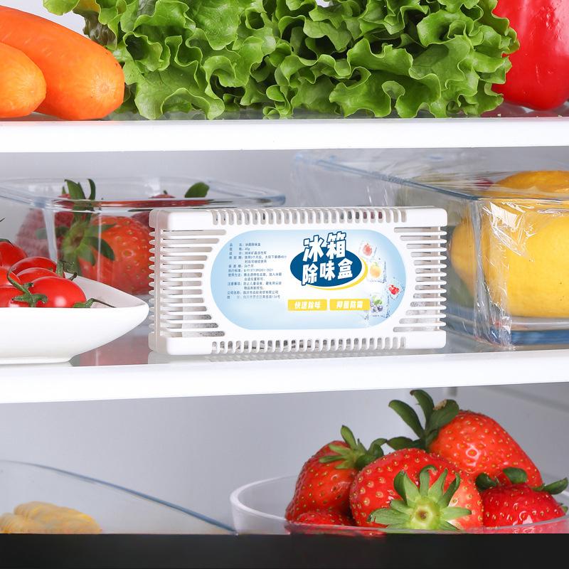 Refrigerator Deodorant Odor Remover Refrigerator Compartment Odor Remover Box Odor Remover Cleaner Deodorizing Agent