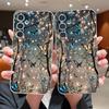 Leuchtendes Fantasy-Schmetterlingsmuster Hülle Für Samsung Galaxy A57 A56 A55 A54 5G A37 A36 A35 A34 A26 A25 A17 A16 A15 A14 Lederstruktur Silikonhülle