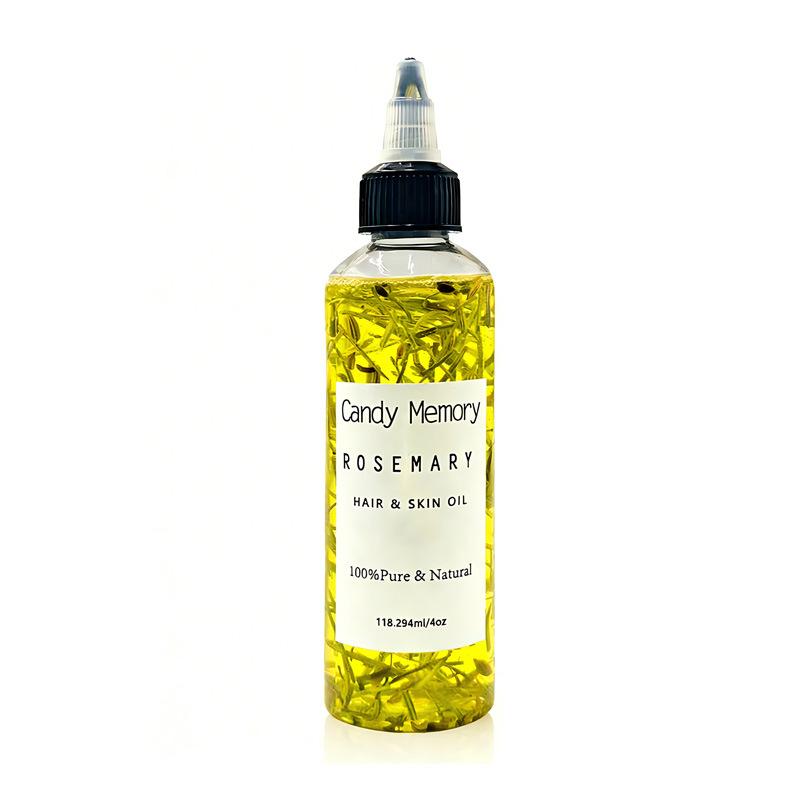 Rosmarin Haarwachstumsöl, Natürlicher Kräuterextrakt für die Kopfhautpflege, Stärkt die Haarwurzeln, Reduziert Haarausfall, Fördert das Haarwachstum, 50ml