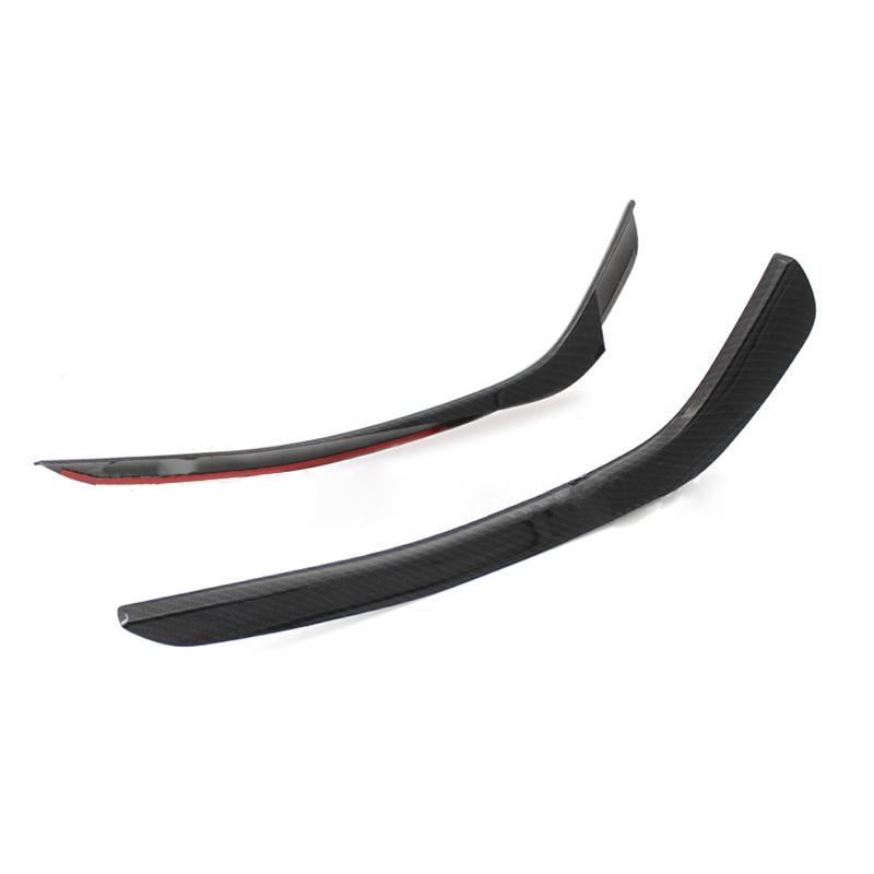 2pcs/Set ABS Carbon Fiber Car Center Control Side Trim Strip Sticker Auto Interior Accessories For Honda Accord 13-17