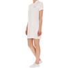 Polo Ralph Lauren Solid Color Logo Embroidered Polo Collar Short Sleeve Dress Women Dresses White 211799490-017