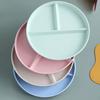 1 Set Divided Dinner Plates Unbreakable Portion Control Divided Diet Plates Reusable Picnic Plates Microwave Dishwasher Safe