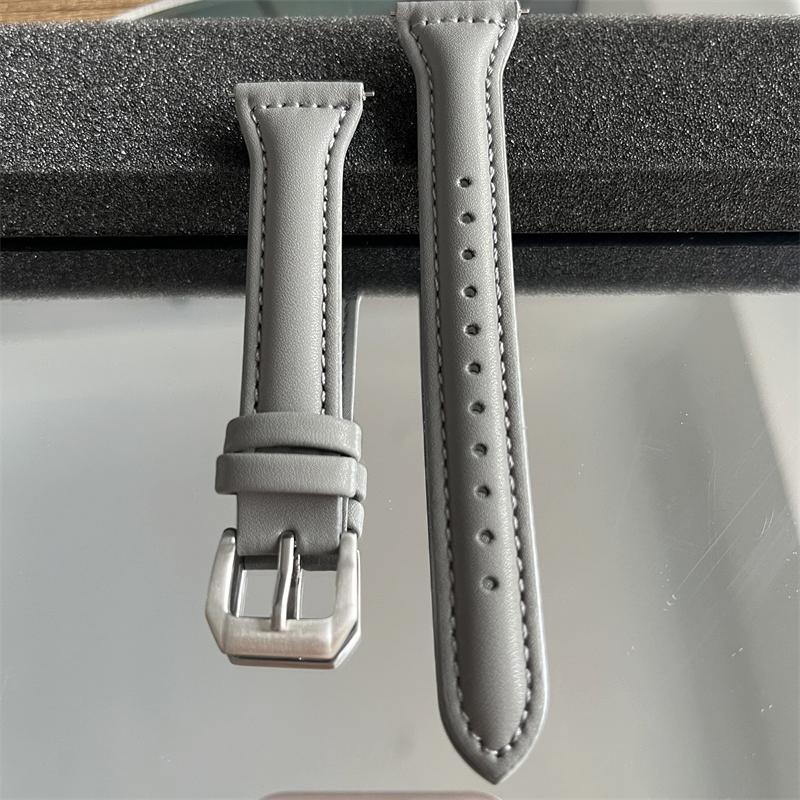 

20mm/22mm band For Amazfit GTS/2/2e/3/4 GTS2 Mini/GTR 4/3/Pro/GTR/47MM/42mm stratos slim Leather Bracelet Amazfit bip 6 5 3 Pro 22mm watch band