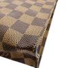 LOUIS VUITTON business bag Cosmetics Pouch Damier PVC coated canvas Poche Toilette 26 Limited Edition Clutch bag Brown PVC coated canvas Used