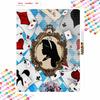 Disney Diamond Painting Kit Alice Silhouette Hand Embroidery 5D DIY Diamond Art Home Decor Creative Handicrafts Gift For Wall Art Decor