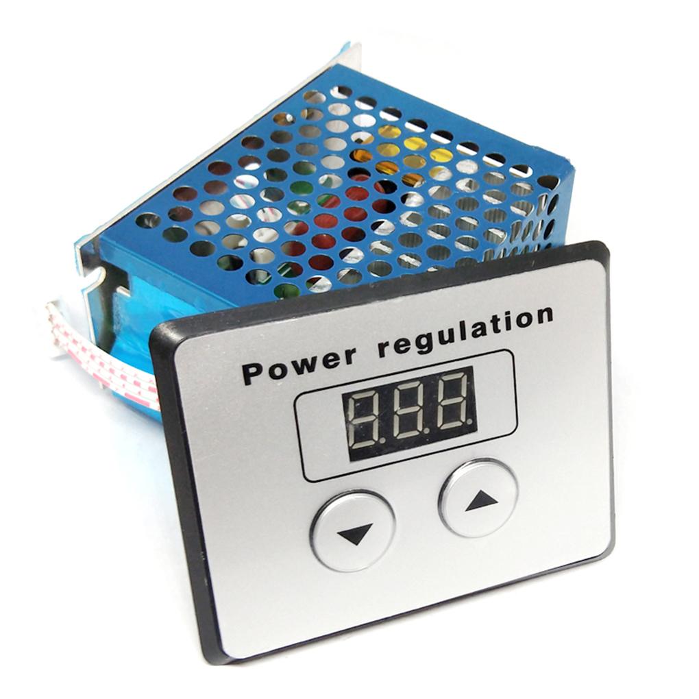 Voltage Regulator Iron LED Screen No Noise Pocket-size Adjustable Speed Controller Adjustment Corrugated Motor Governor