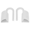 AMIG | Bloqueur Sécurité Portes CS514 | 82 X 48 X 44 Mm | PVC | Blanc