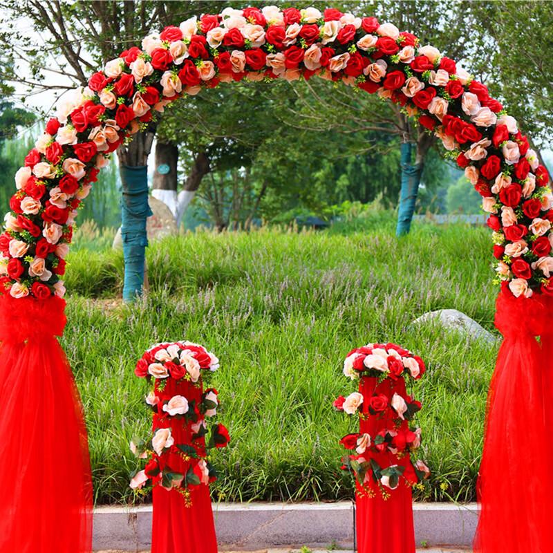 Wedding Silk Flower Arch Gate