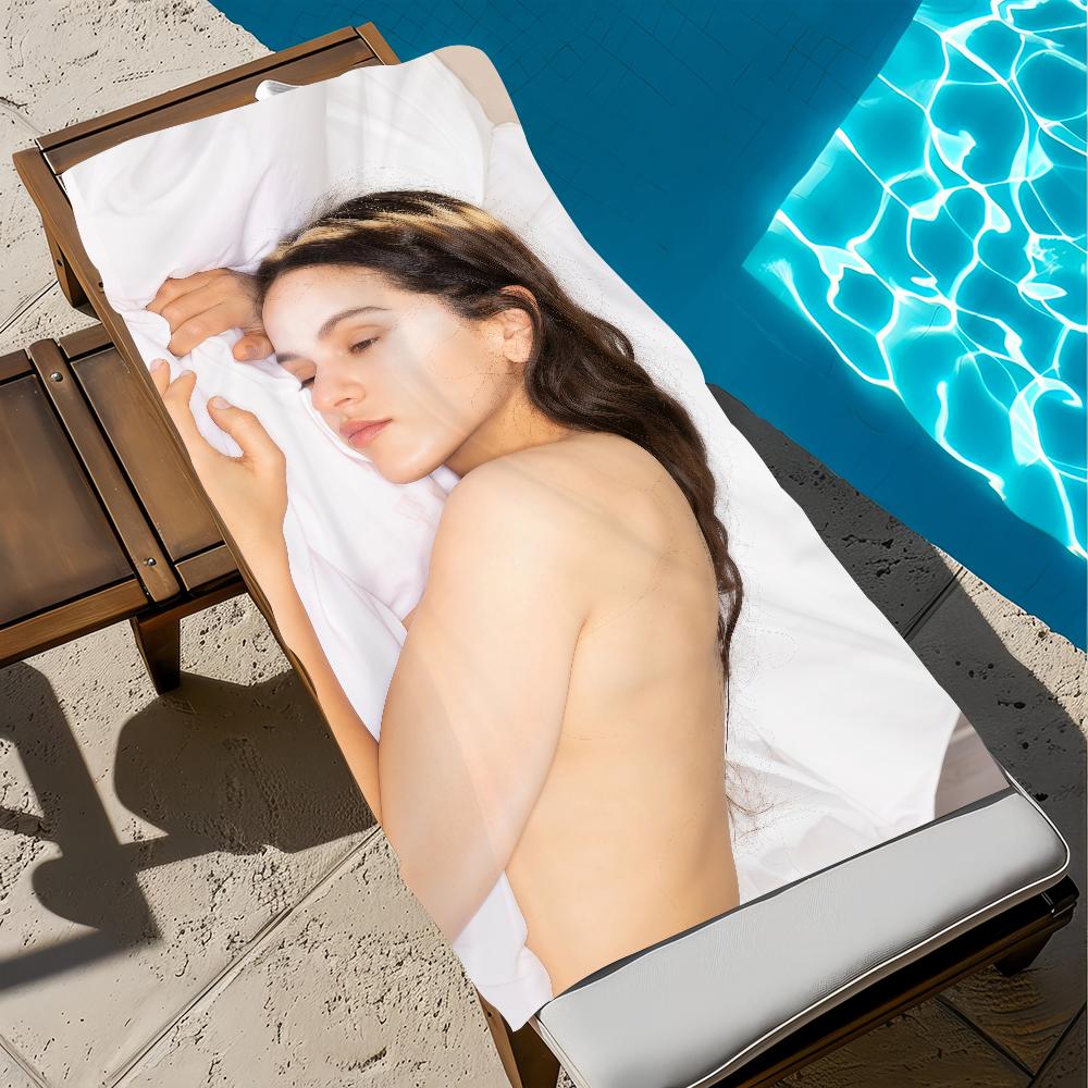 Towel Beach Lux Bath Quick-Drying R-RosaliaS Lightweight Portable Sauna Camping Swim Pool Travel