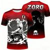 One Piece Zoro Japan Special Edition Soccer Jersey T-shirt Kids Soccer Sports Tshirt Adult Men's Casual Fashion T shirt