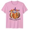 Believe In Unicorns Unisexs TShirt Unicorn Pumpkin Fall Halloween Gift For Her