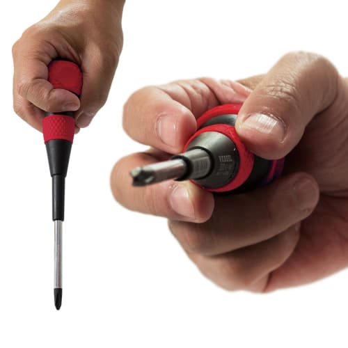 VESSEL Ball Grip Driver No.220 Plus 2 x 100/Minus 6 x 100 Set of 2