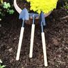 Mini Garden Tool Set: Reinforced Wooden Handle Shovel, Rake, & Spade for Planting