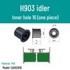 Double Row Nylon Support Wheel for Conveyor Systems