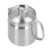 304 Stainless Steel Oil Residue Separator Ergonomic Handle Large Capacity Oil Separation Bottle 1.5L