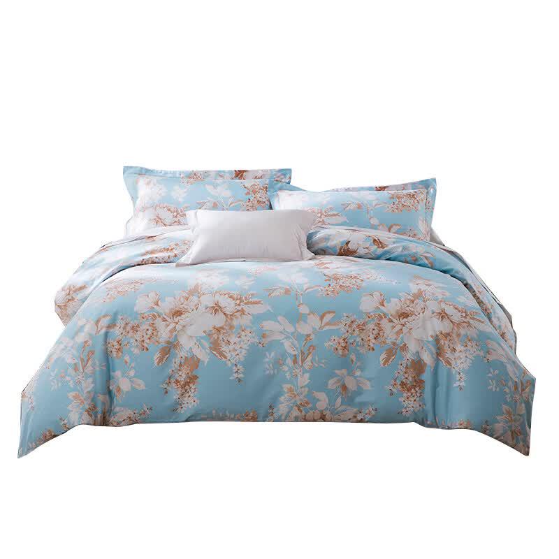 LOVO Cotton Twill Four-Piece Bedding Set