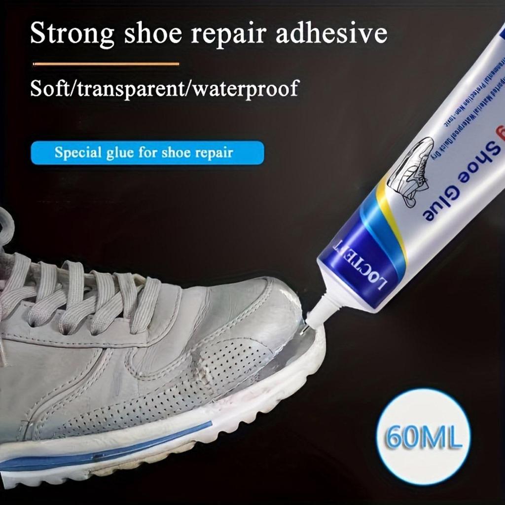 Quick-Drying Transparent Shoe Repair Adhesive with Strong, Flexible Bond