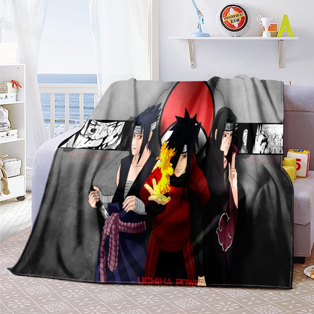 Japanese anime cartoon NARUTO famous Uzumaki Naruto blanket soft home furnishing nap decoration four seasons warm Sherpa blanket B11