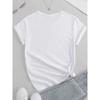 European Size Happy Australia Day Printed Round Neck T-Shirt, Casual Fashion Short Sleeve T-Shirt, Easy Care Material